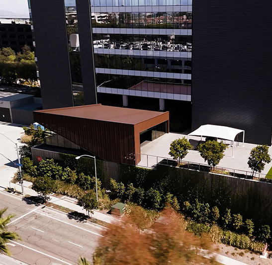 Office campus exterior view